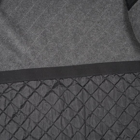 Vintage Old Navy Mens Black Wool Peacoat XXL Quilt lining single breasted City - Picture 9 of 13